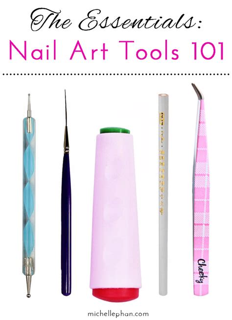 10+ Essential Japanese Nail Art Tools