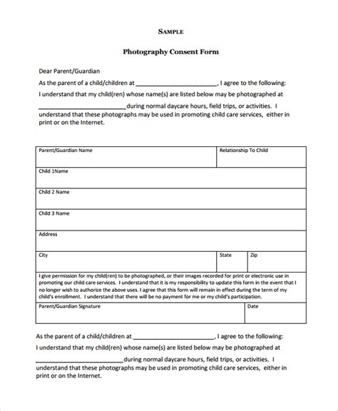10 Permission Forms To Simplify Photography 10 Permission Forms To Simplify Photography