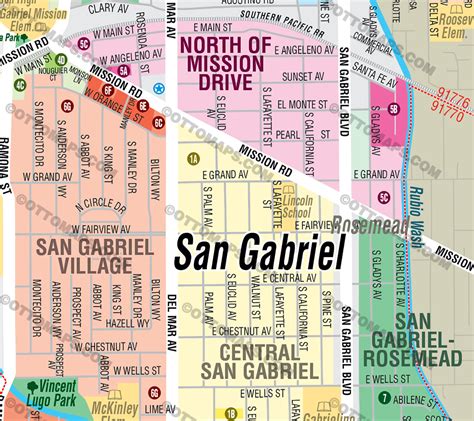 10+ San Gabriel Map Secrets For Easy Exploration