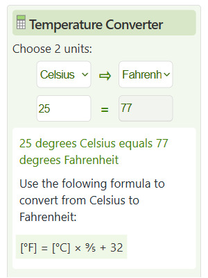 118 F To Celsius