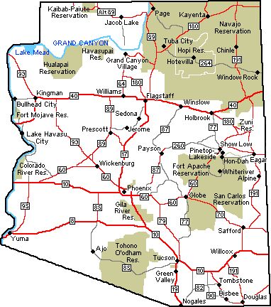 12 Arizona Reservations Mapped For Easy Travel