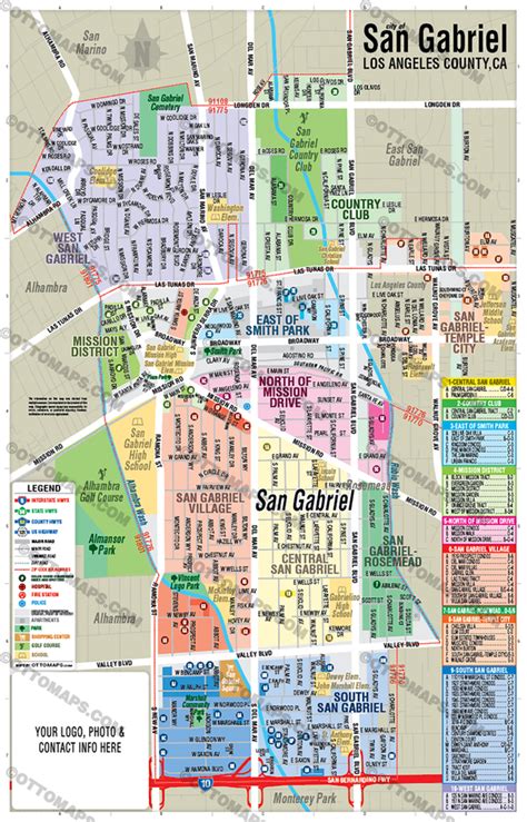 12 San Gabriel Maps To Navigate Like A Local 12 San Gabriel Maps To Navigate Like A Local
