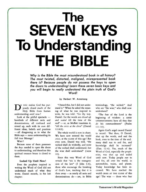 7 Keys To Understanding Reign In The Bible