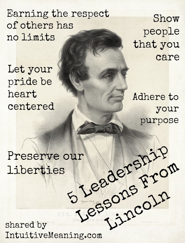 Abraham Lincoln Quotes On Leadership
