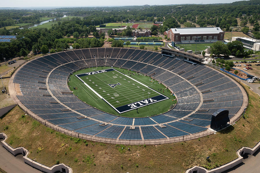Aerial View Of Yale Bowl Football Stadium At Yale University Photograph Aerial View Of Yale Bowl Football Stadium At Yale University Photograph