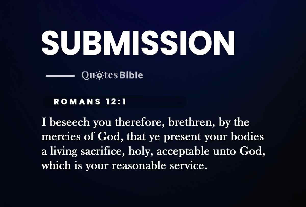 Bible Verses Submission Explained Bible Verses Submission Explained