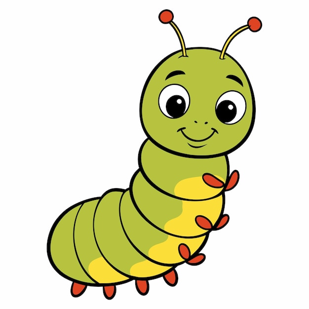Big Yellow Caterpillar