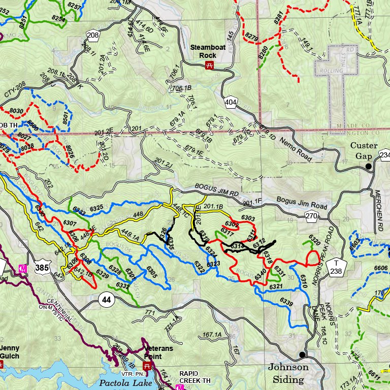 Black Hills Sd Map: Explore Trails & Attractions Black Hills Sd Map: Explore Trails & Attractions