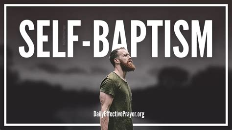 Can You Baptize Yourself