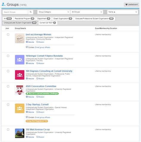 Cbs Campus Groups Directory: Find Your Community