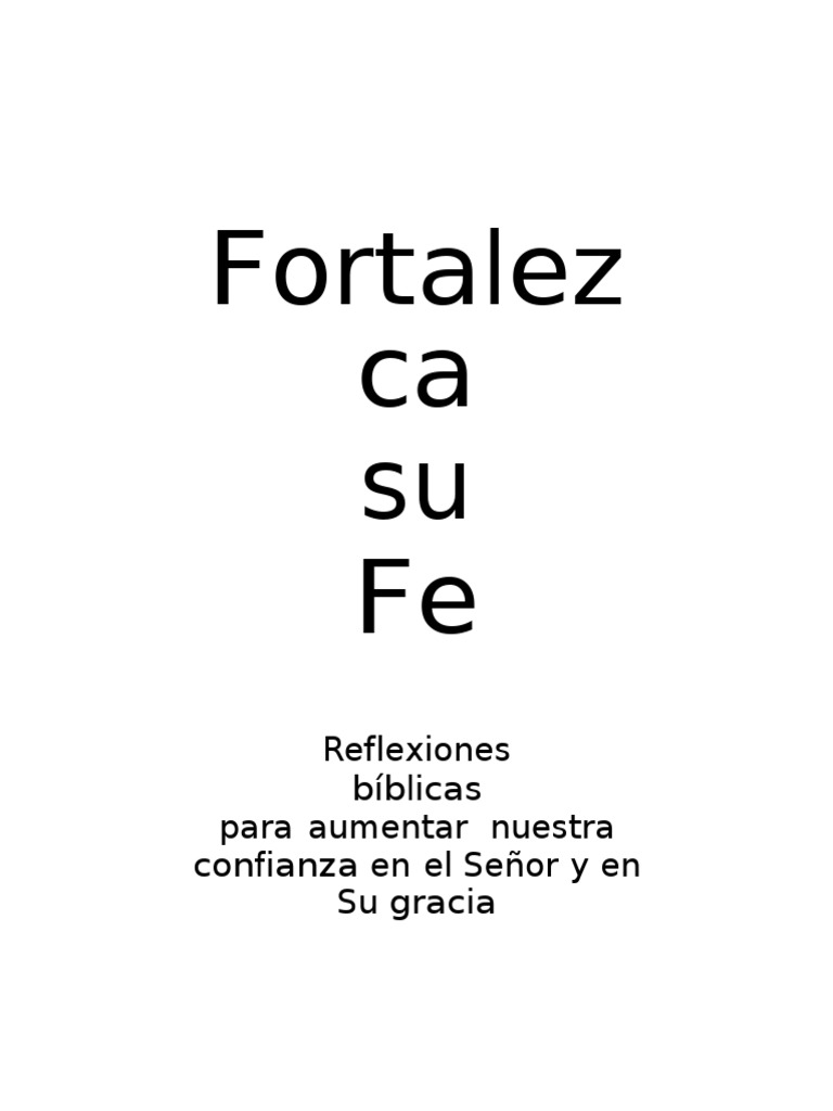 Ceñidos Con Verdad: Fortalezca Su Fe