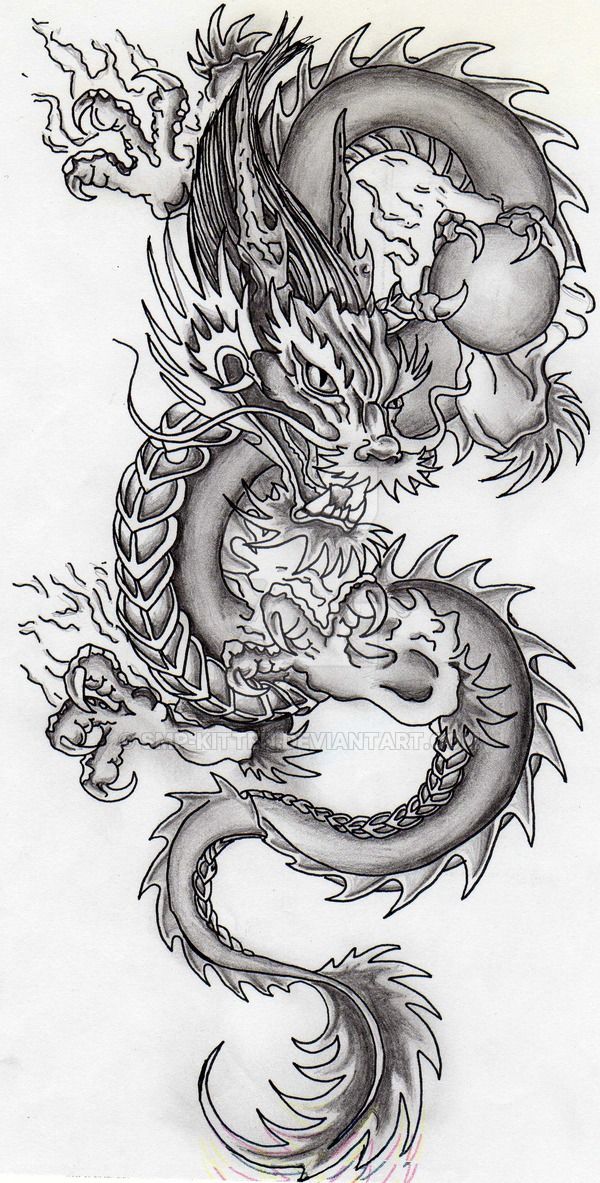 Chinese Dragon Tattoo Drawings Chinese Dragon Tattoo Drawings