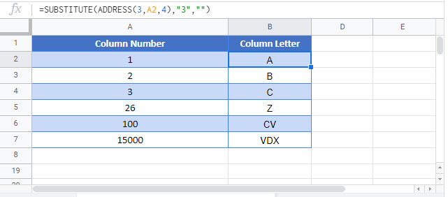 Convert Column Number To Letter Excel Google Sheets Automate Excel Convert Column Number To Letter Excel Google Sheets Automate Excel