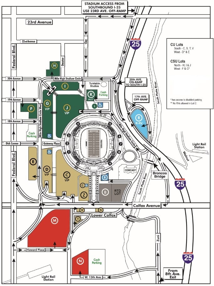 Csu Parking Map