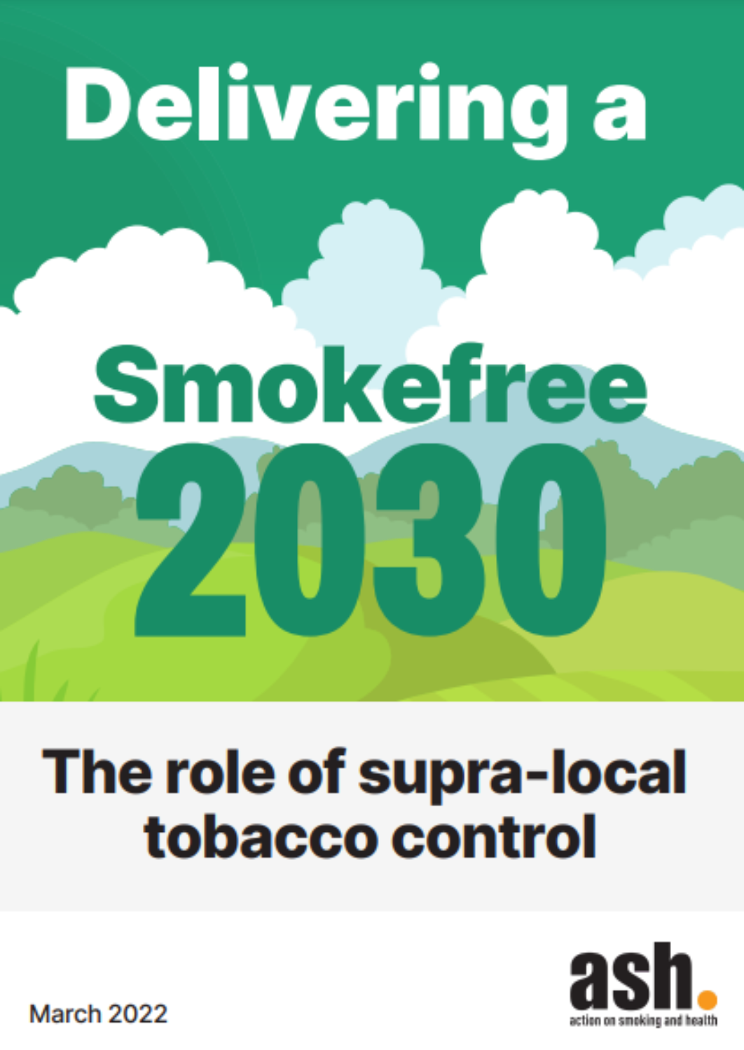 Delivering A Smokefree 2030 The Role Of Supra Local Tobacco Control Ash Delivering A Smokefree 2030 The Role Of Supra Local Tobacco Control Ash