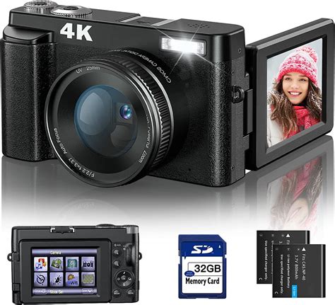 Digital Cameras With Flip Screen