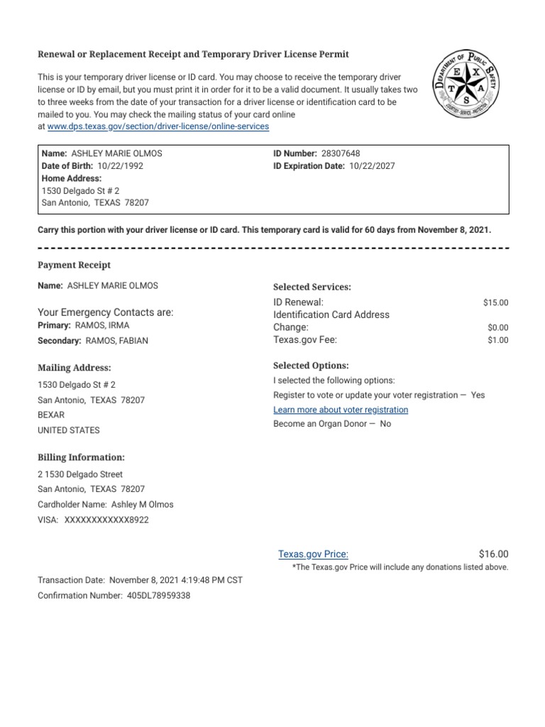 Drivers License Address Change Georgia