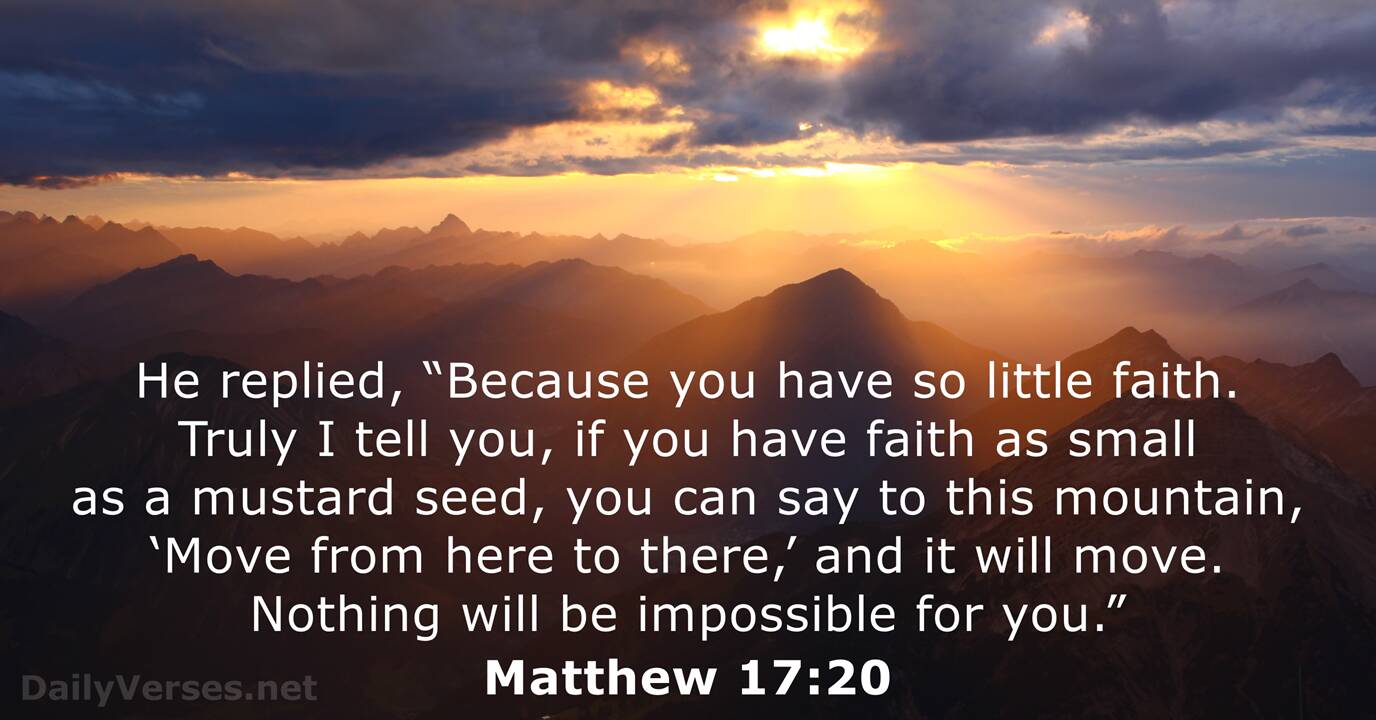 Famous Matthew Verses