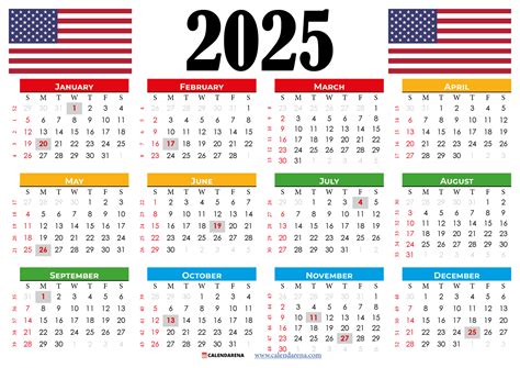 Feriados 2025 Estados Unidos