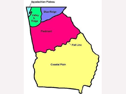Ga Regions Map Explained: Boundaries Revealed