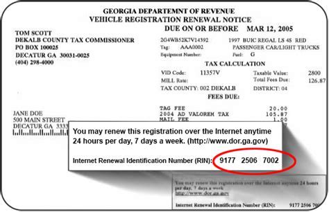 Ga Registration Renewal Online: Easy Steps