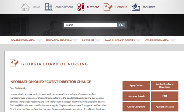 Ga Rn Nursing License Renewal