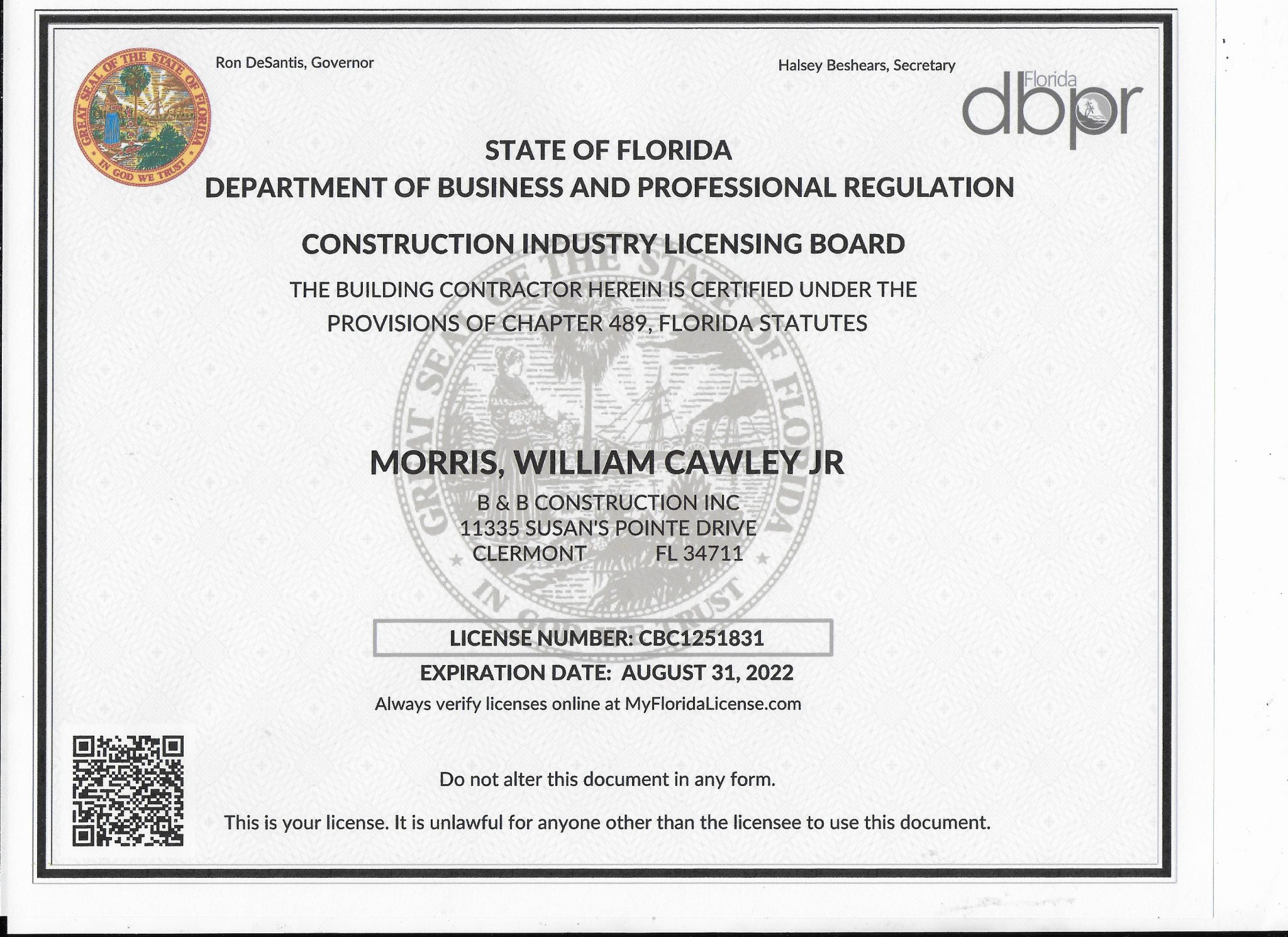 Gc License In Ga