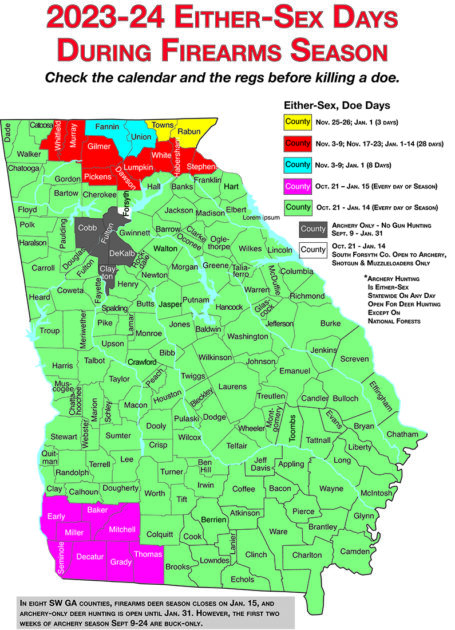 Georgia Hunting: Season Dates And Licensing Info Georgia Hunting: Season Dates And Licensing Info
