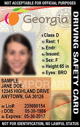 Georgia License Replacement