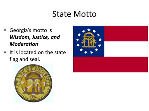Georgia State Motto Guide: History & Significance