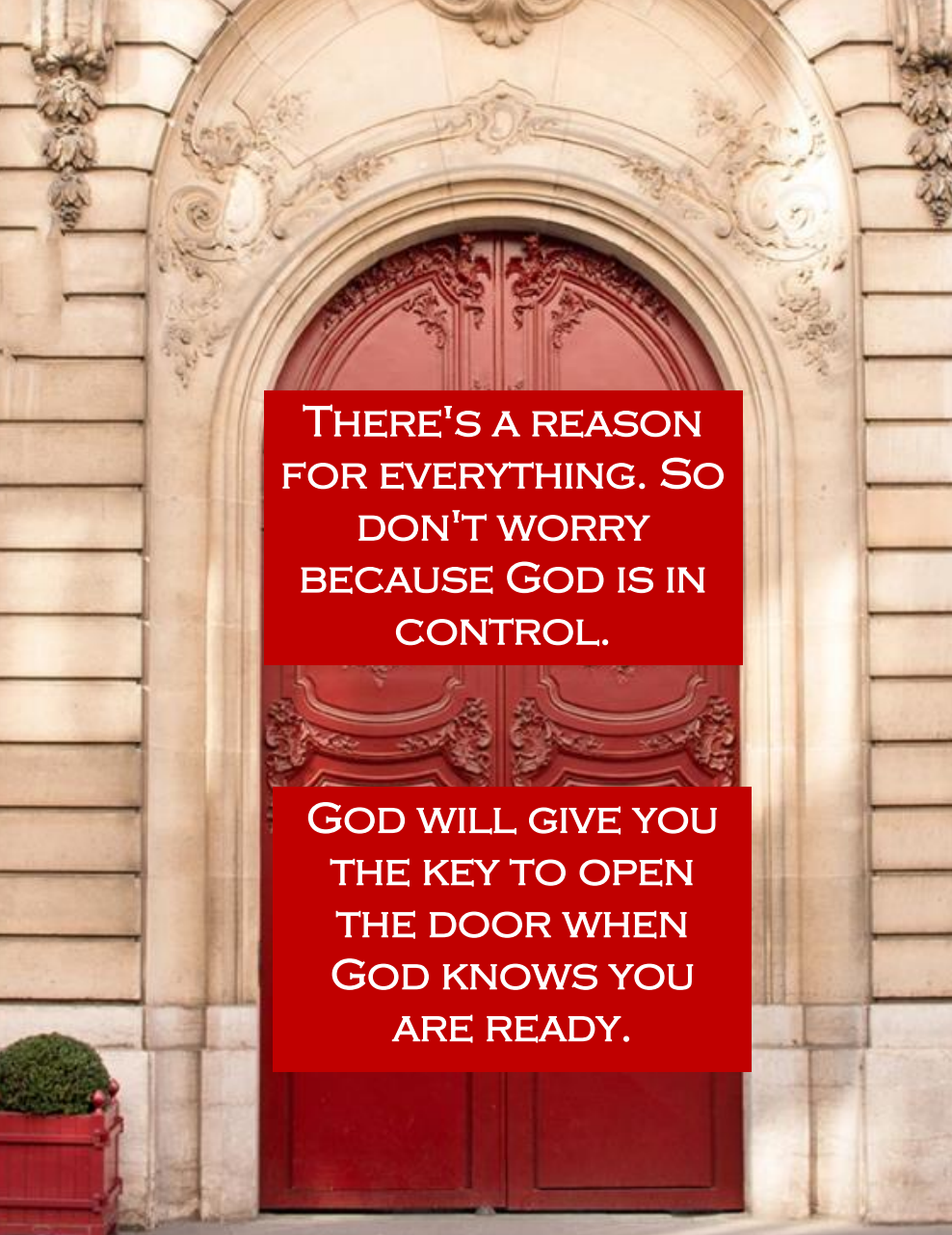 God Opens And Closes Doors