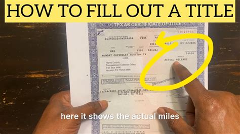 How To Fill Texas Title Transfer Form Online? Easy Guide