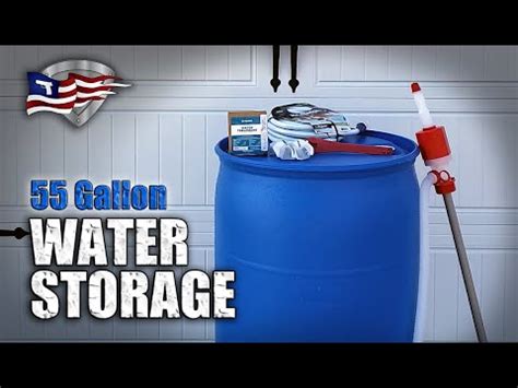 How To Use 55 Gallon Water Barrel? Safe Drinking Water