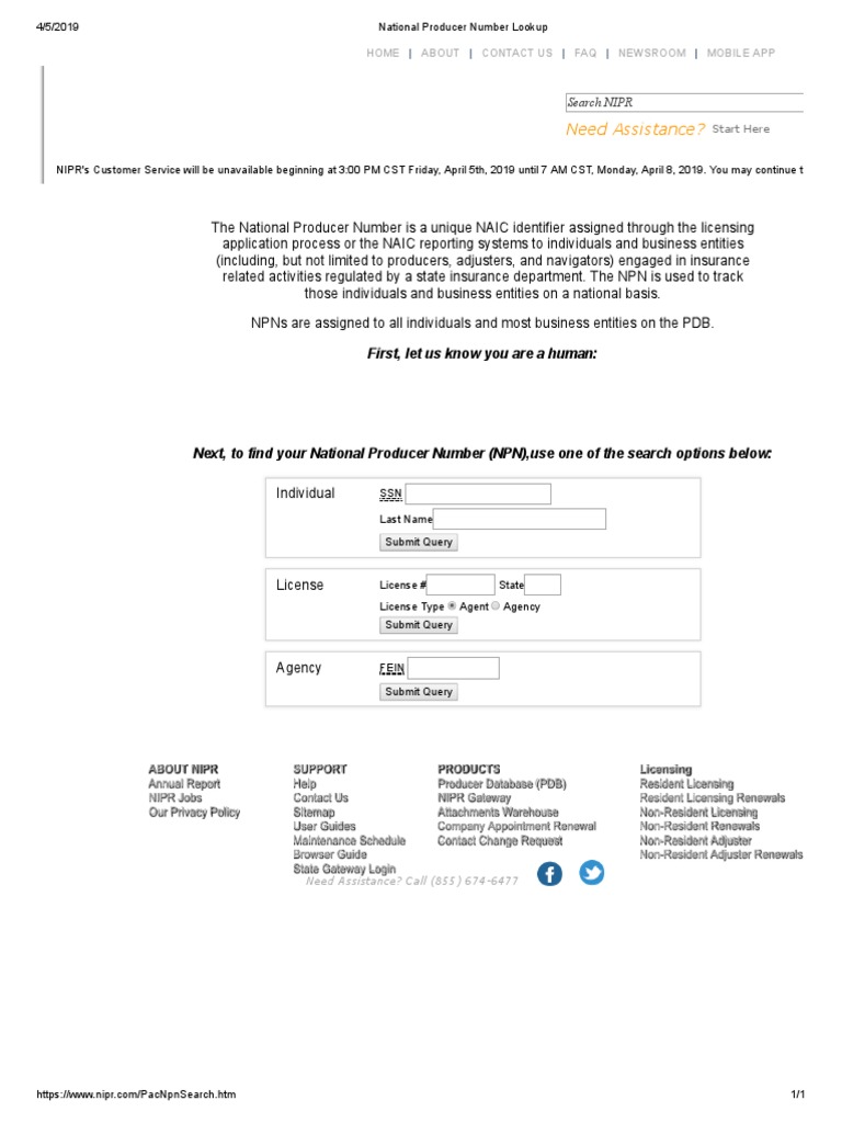 Insurance Producer Number Lookup Made Easy Insurance Producer Number Lookup Made Easy