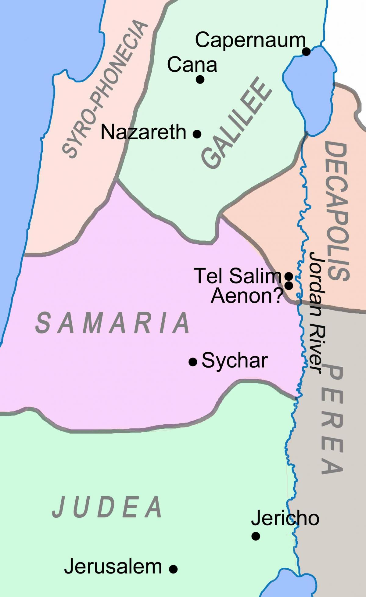 Jerusalem Map: Navigate Judea And Samaria Regions