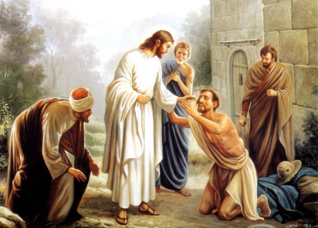 Jesus Healing Someone Jesus Healing Someone