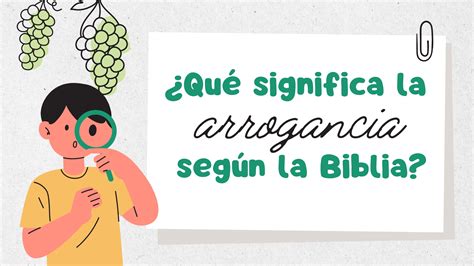 La Arrogancia En La Biblia