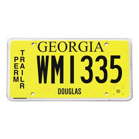 License Plate Transfer Georgia