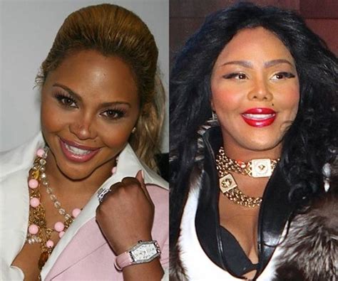 Lil Kim Before After