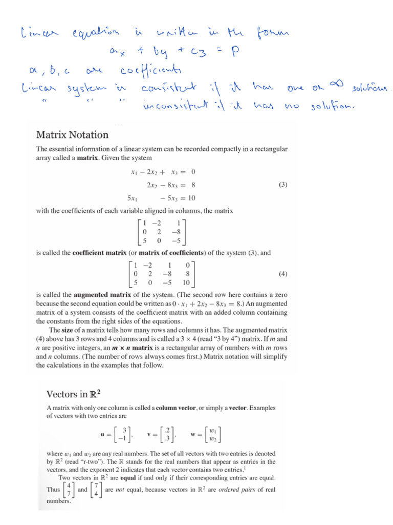 Linear Algebra Basics: Comprehensive Guide