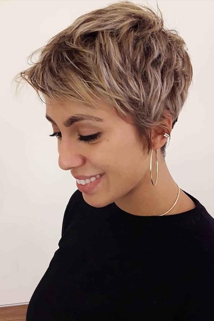 Messy Pixie Cut