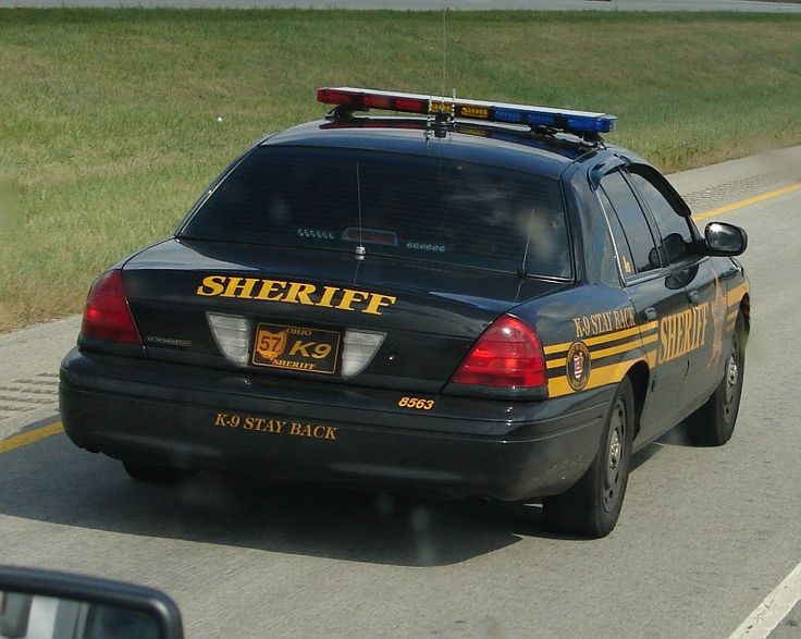 Ohio Sheriff Car