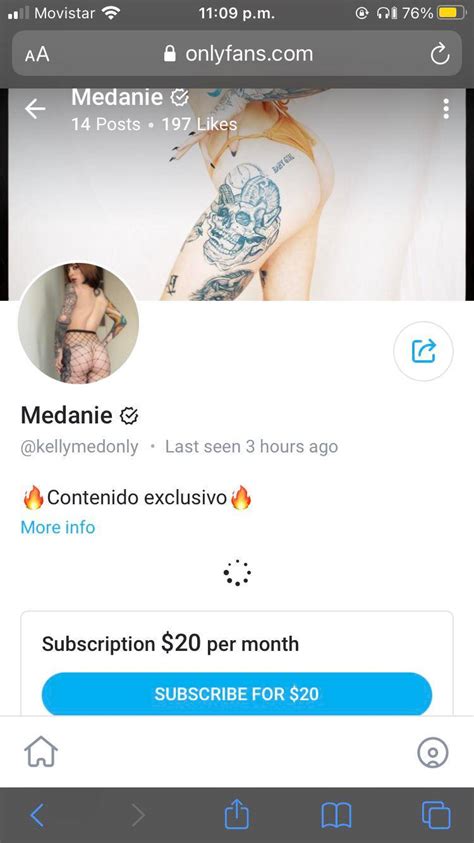 Onlyfans Kelly Medanie