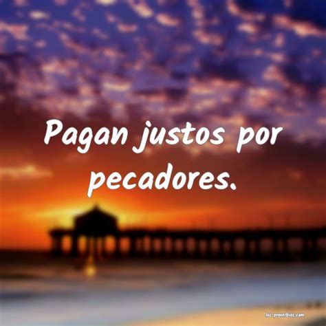 Pagaran Justos Por Pecadores Biblia