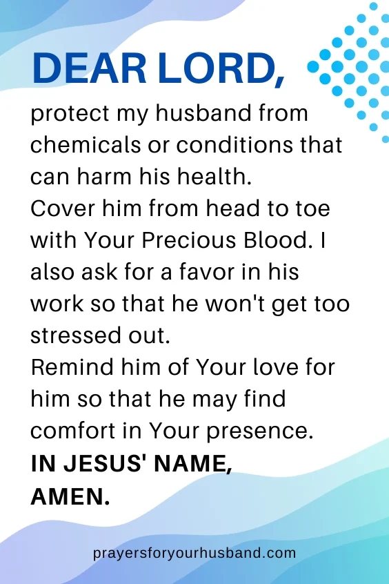Prayers For My Husband Health