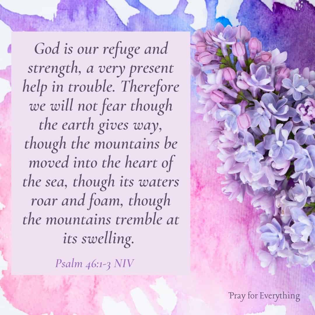 Psalms Comfort Verses