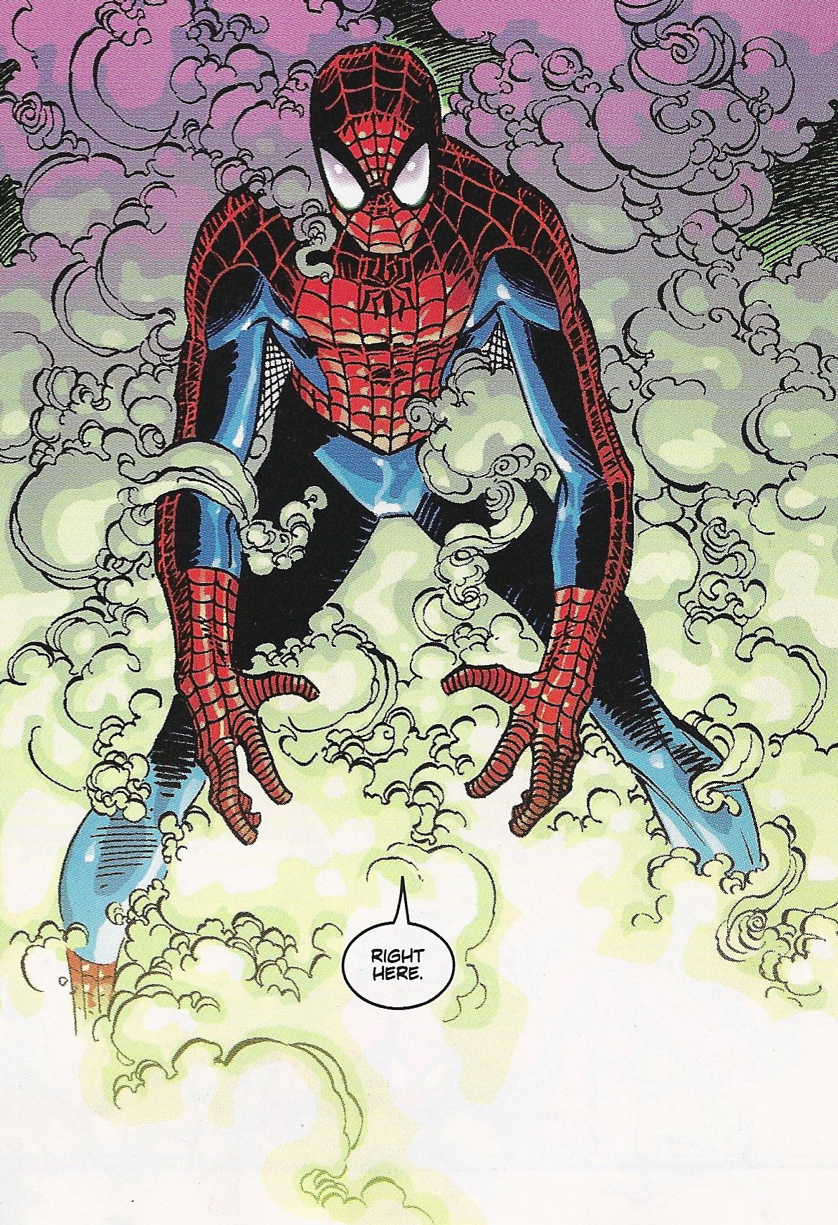 Spiderman John Romita Jr Rain