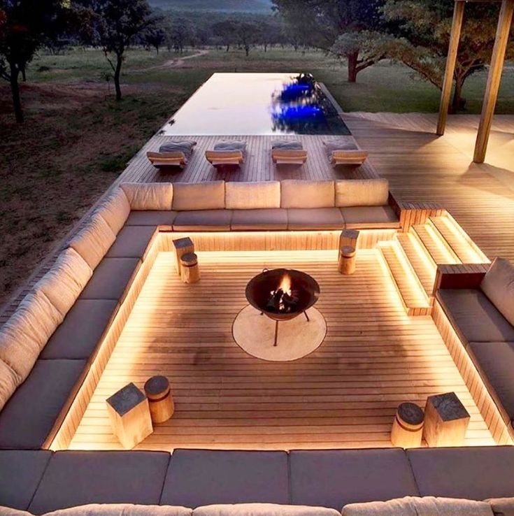 Sunken Fire Pit