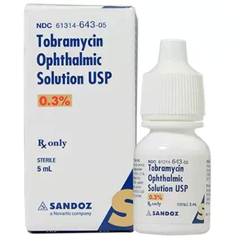 Tobramycin Ophth Soln 0.3