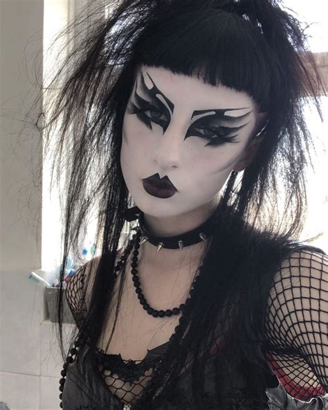 Traditional Goth Makeup